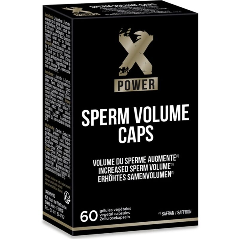 XPOWER - CÁPSULAS DE VOLUMEN DE ESPERMA 60 CÁPSULAS