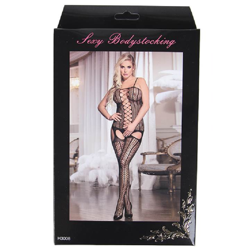 QUEEN LINGERIE - BODYSTOCKING AVEC OUVERTURE S/L