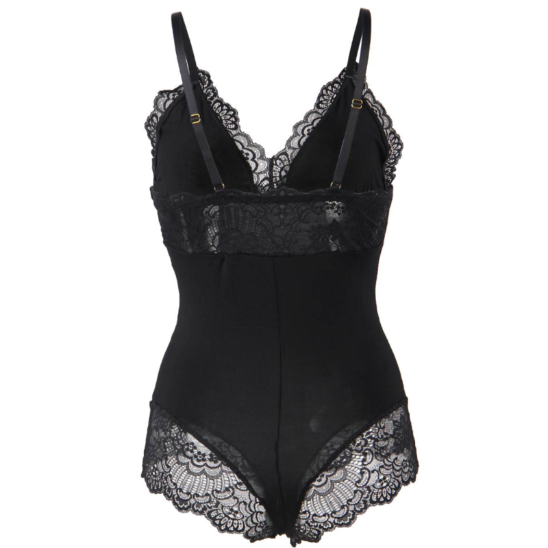 QUEEN LINGERIE - LACE TEDDY S/M