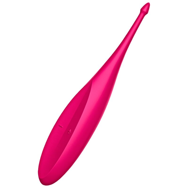 SATISFYER - VIBRADOR TWIRLING FUN TIP ROSA