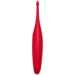 SATISFYER - RED FUN TIP TWIRLING VIBRATOR