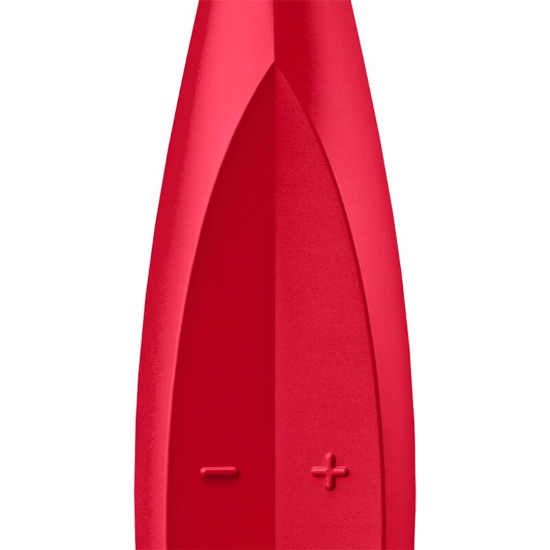 SATISFYER - RED FUN TIP TWIRLING VIBRATOR