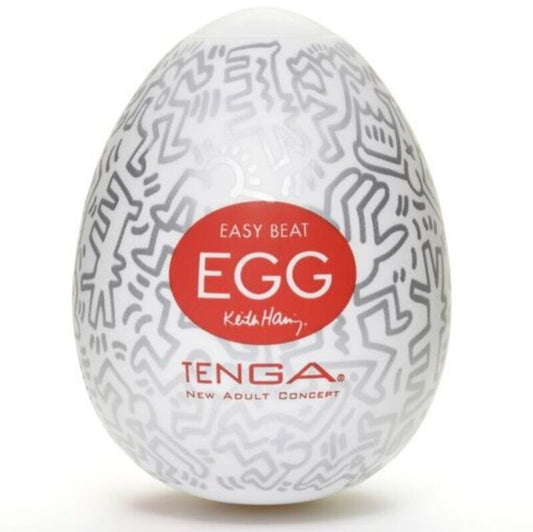 TENGA - OEUF DE MASTURBATEUR DE FÊTE KEITH HARING