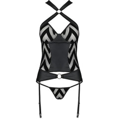 PASSION - HIMA ECO-FRIENDLY LEATHER CORSET S/M