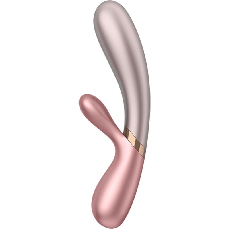 SATISFYER - VIBRADOR HOT LOVER ROSA Y BEIGE