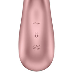 SATISFYER - VIBRADOR HOT LOVER ROSA Y BEIGE