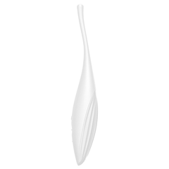 SATISFYER - TWIRLING JOY WHITE CLIT TIP VIBRATOR