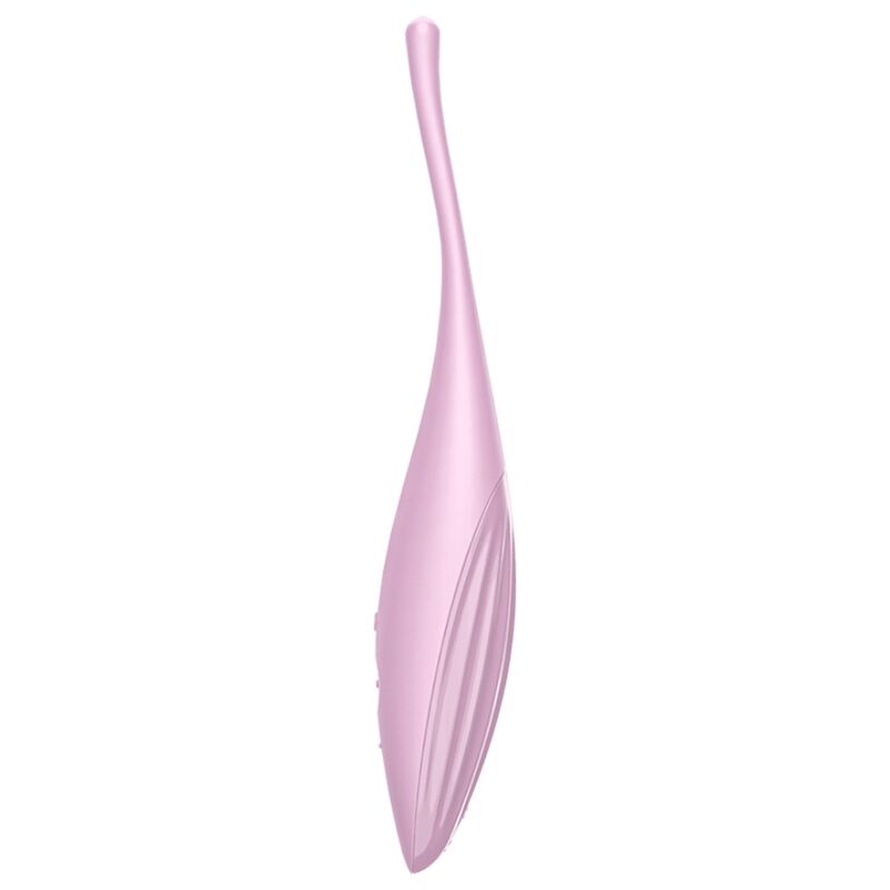 SATISFYER - TWIRLING JOY VIBRADOR PUNTA CLÍTORIS ROSA