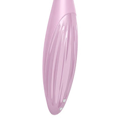 SATISFYER - TWIRLING JOY VIBRADOR PUNTA CLÍTORIS ROSA