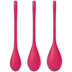 SATISFYER - SET DE ENTRENAMIENTO YONI POWER 1 ROJO