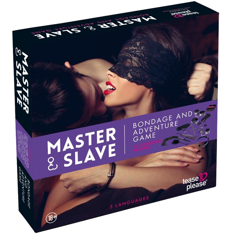 TEASE &amp; PLEASE - SET 13 LILAC BONDAGE ACCESSORIES