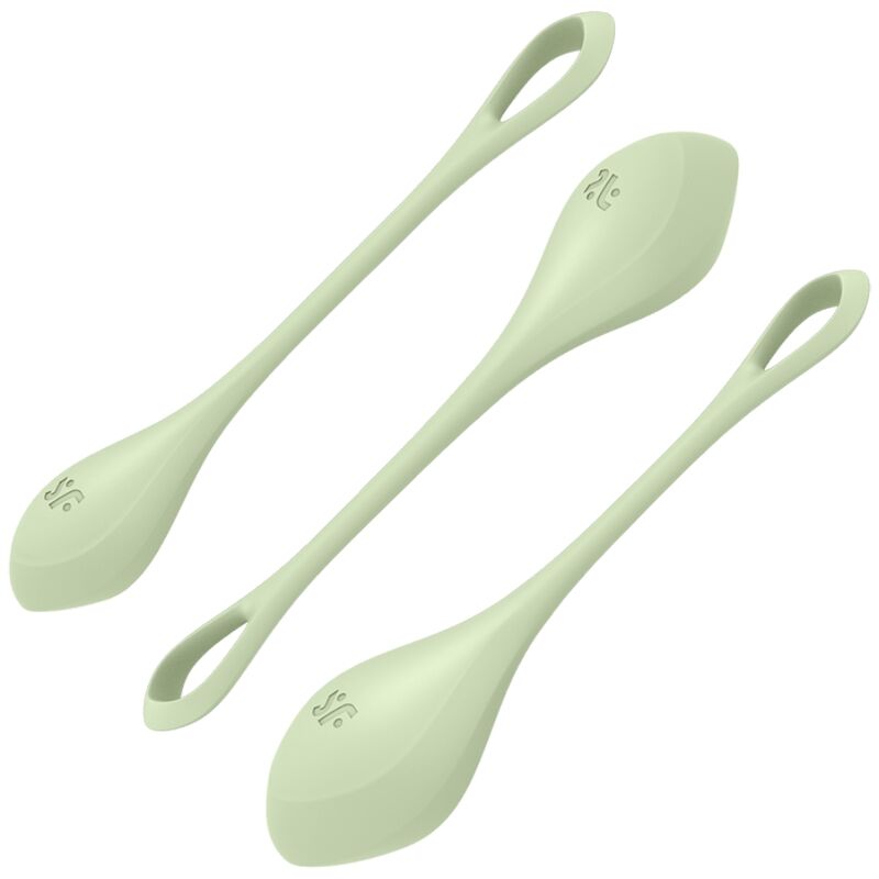 SATISFYER - SET DE ENTRENAMIENTO YONI POWER 2 VERDE