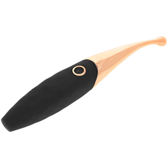 OHMAMA - ESTIMULADOR DE CLITORIS RECARGABLE 36 MODOS NEGRO-PINKGOLD