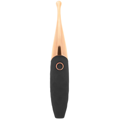 OHMAMA - ESTIMULADOR DE CLITORIS RECARGABLE 36 MODOS NEGRO-PINKGOLD