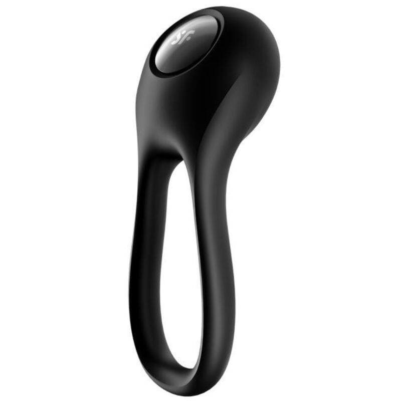 SATISFYER - VIBRATEUR  ANNEAU MAJESTIC DUO NOIR