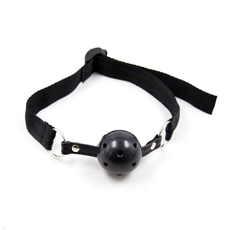 OHMAMA FETISH - NYLON STRAP BALL GAG