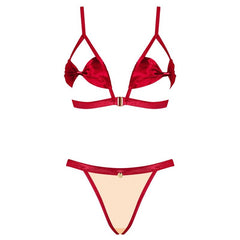 OBSESSIVE - RUBINESA TWO PIECE SET S/M
