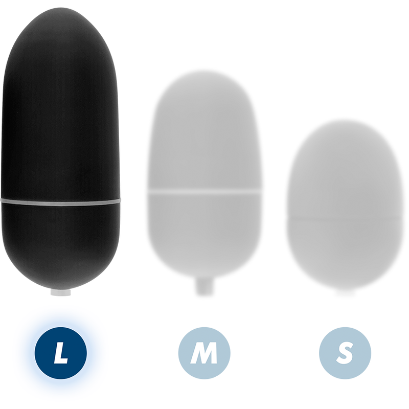 ONLINE - VIBRATING EGG REMOTE CONTROL L BLACK