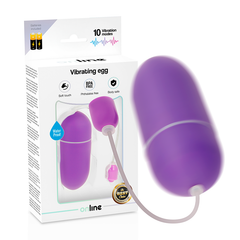 ONLINE - WATERPROOF VIBRATING EGG LILAC