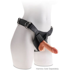 KING COCK - PLUS 3D DILDO WITH BALLS 17 CM