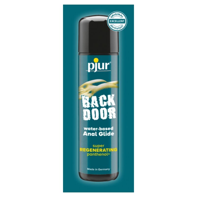 PJUR - BACK DOOR BASE DE AGUA ANAL REGENERADORA CON PANTENOL 2 ML