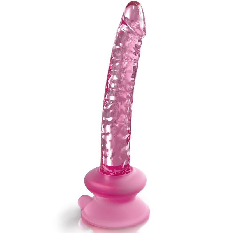 ICICLES - N. 86 DILDO DE CRISTAL CON VENTOSA