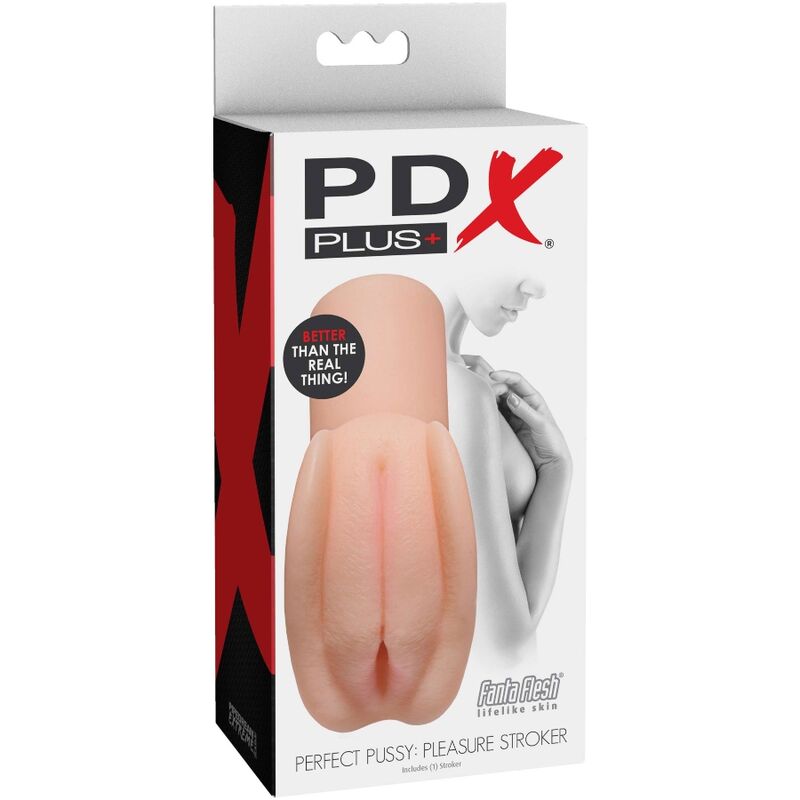 PDX PLUS - MASTURBADOR STROKER DE PLACER DE COÑO PERFECTO