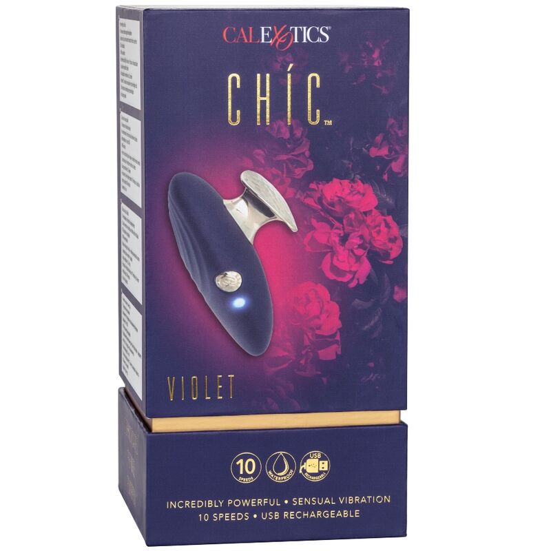 CALEXOTICS - ESTIMULADOR CHIC PURPLE 10 VELOCIDADES