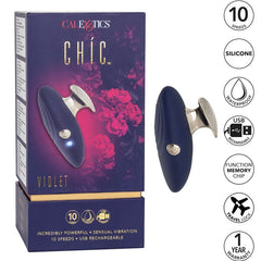 CALEXOTICS - ESTIMULADOR CHIC PURPLE 10 VELOCIDADES