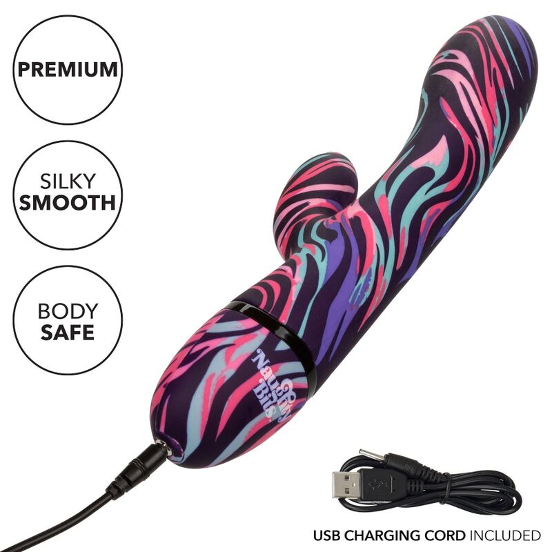 CALEXOTICS - MENAGE A MOI VIBRATEUR DOUBLE BAGUETTE