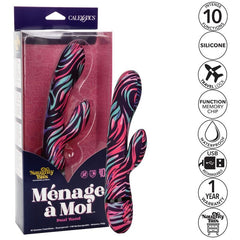 CALEXOTICS - MENAGE A MOI VIBRADOR DE DOBLE VARITA