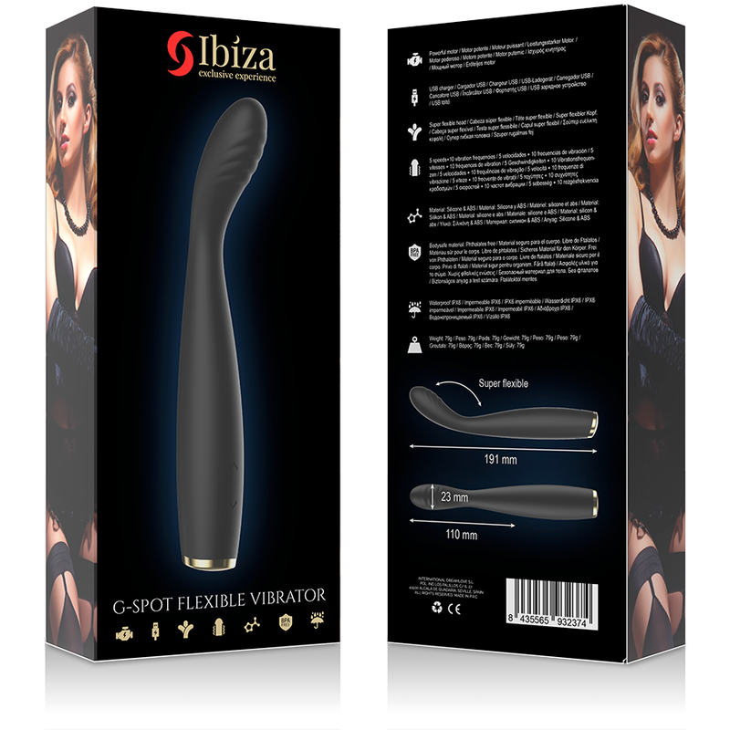 IBIZA - ESPECIAL PUNTO G POTENTE VIBRADOR FLEXIBLE