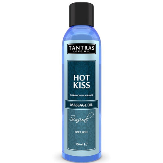 INTIMATELINE - HUILE DE MASSAGE TANTRAS LOVE OIL HOT KISS 150 ML