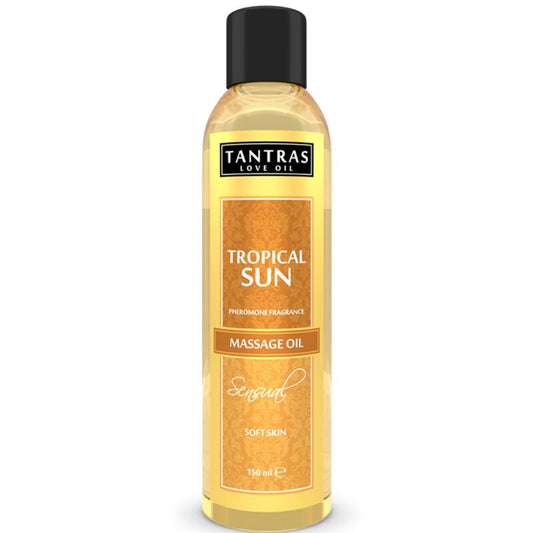 INTIMATELINE - HUILE DE MASSAGE SOLEIL TROPICAL TANTRAS LOVE OIL 150 ML