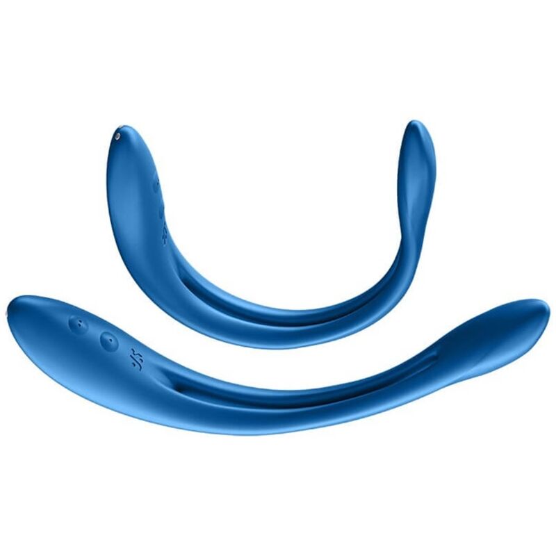 SATISFYER - VIBRADOR MULTI ELÁSTICO GAME AZUL