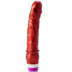 BAILE - VIBRADOR REALISTA ROJO 23 CM