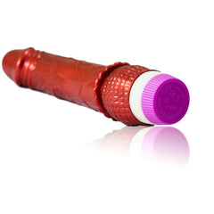 BAILE - RED REALISTIC VIBRATOR 23 CM