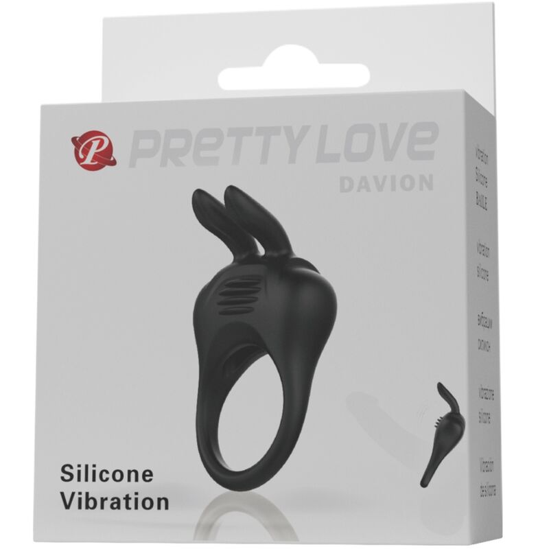 PRETTY LOVE - ANILLO VIBRADOR CONEJO AVIÓN