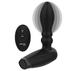 ADDICTED TOYS - REMOTE CONTROLLED INFLATABLE PLUG - 10 VIBRATION MODES