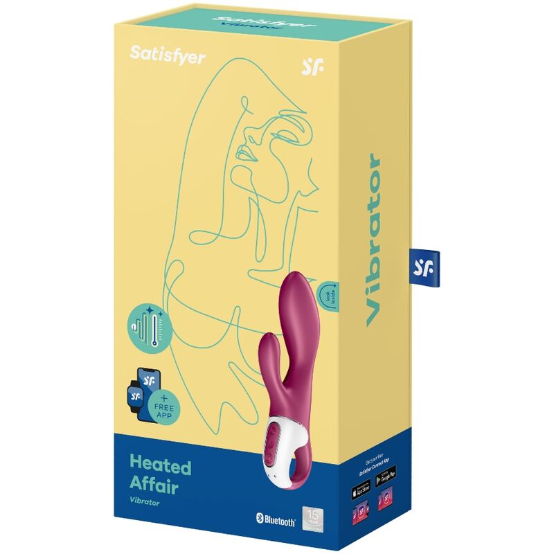 SATISFYER - VIBRADOR AFFAIR CALEFACTADO POINTG