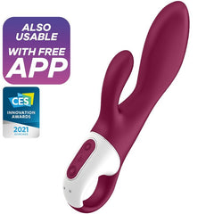 SATISFYER - VIBRADOR AFFAIR CALEFACTADO POINTG