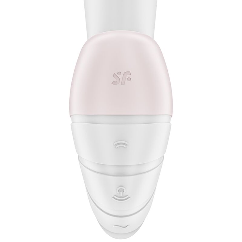 SATISFYER - SUPERNOVA AIR PULSE STIMULATOR AND VIBRATION WHITE