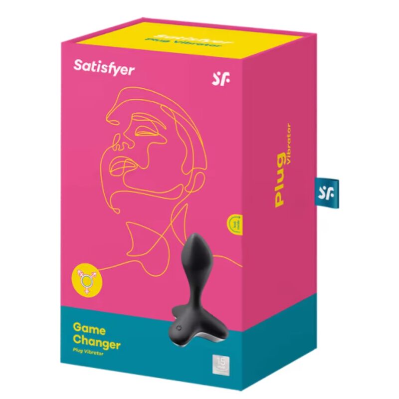 SATISFYER - VIBRATOR PLUG GAME CHANGER PINK