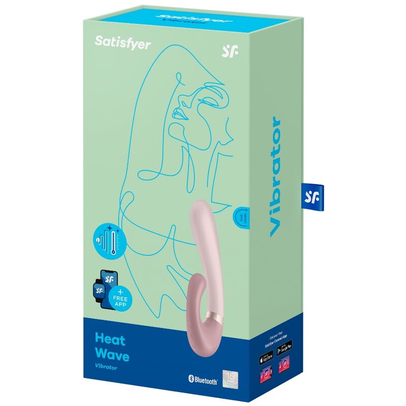 SATISFYER - APLICACIÓN VIBRADOR ONDA DE CALOR ROSA