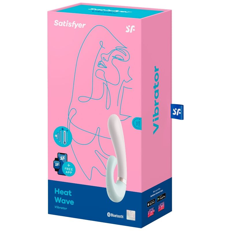 SATISFYER - APLICACIÓN VIBRADOR ONDA DE CALOR ROSA