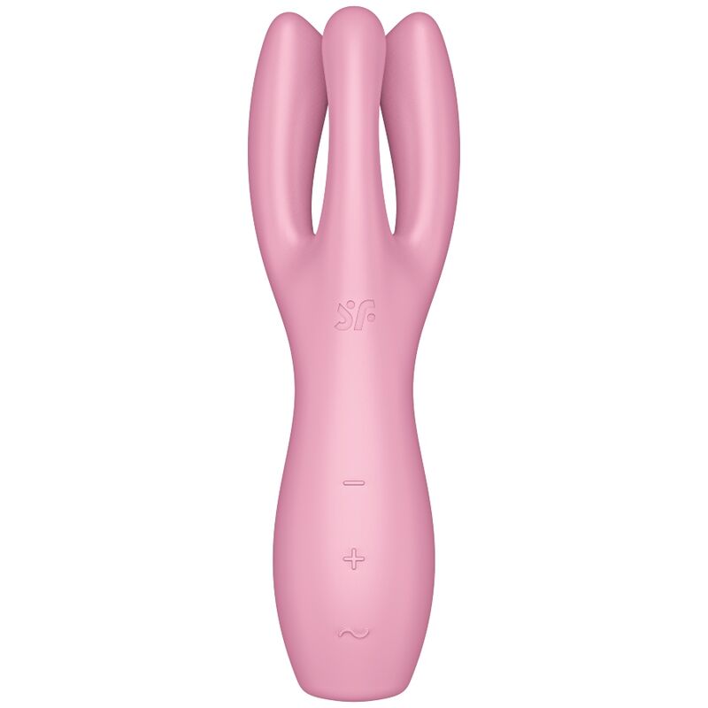 SATISFYER - TRÍO 3 VIBRADOR ROSA