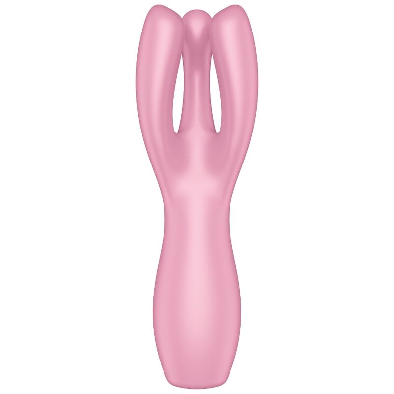 SATISFYER - TRÍO 3 VIBRADOR ROSA