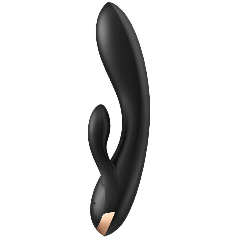 SATISFYER - APLICACIÓN VIBRADOR DOBLE FLEX BLANCO