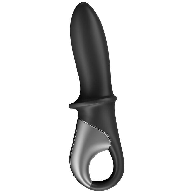 SATISFYER - APPLICATION DE VIBRATEUR ANAL HOT PASSION NOIR