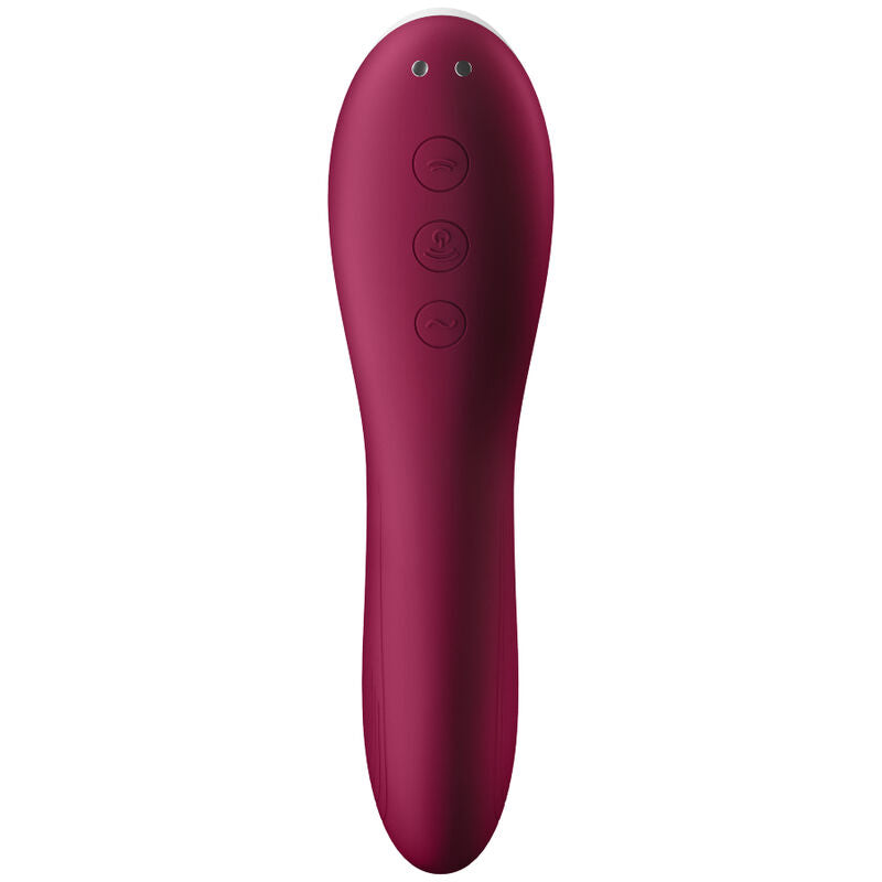 SATISFYER - VIBRADOR DE PULSO DE AIRE DUAL CRUSH